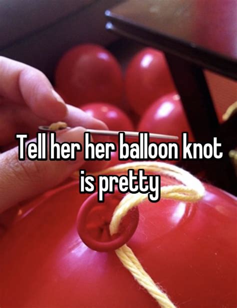 balloon knot slang|snag balloon knot.